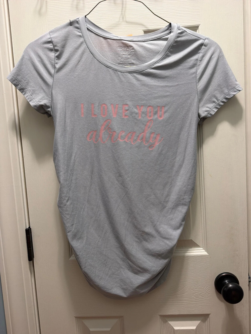 Maternity I love you shirt sz sm